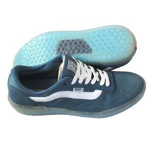 Vans Men's Ave Anthony Van Engelen Skate shoes Teal Blue Green size 8 NIB